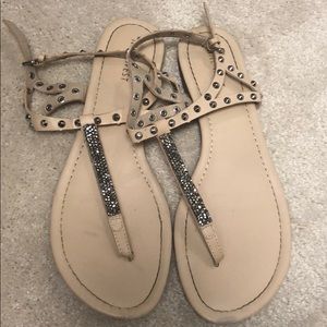 Beautiful sandals with bling